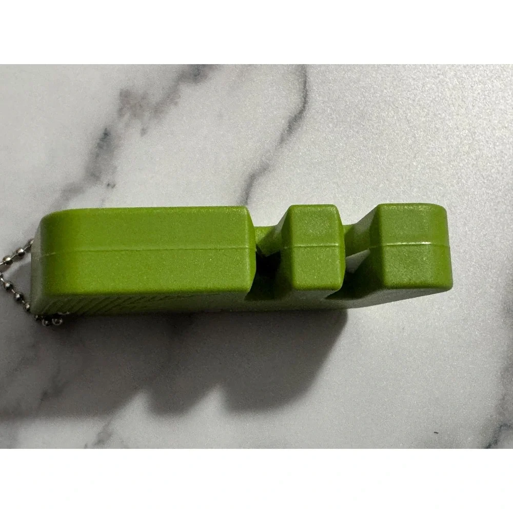 Wusthof Keychain TRAVEL Sharpener Carbide Ceramic Hunting Fishing Camping Pocket